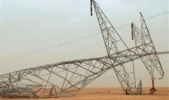 وفاة عامل كهرباء واصابة اخر اثر سقوط عامود ضغط متوسط بهما