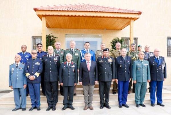 بالصور...الملك يلتقي قادة ومدراء أجهزة أمنية دوليين