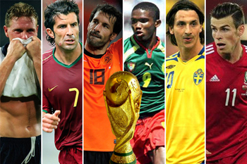 أشهر 6 حالات شهدت غياب نجوم في أوج عطائهم عن نهائيات كأس العالم