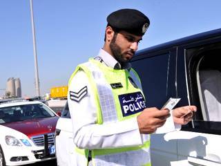 مخالفات سير تبلغ مليون درهم في الإمارات !