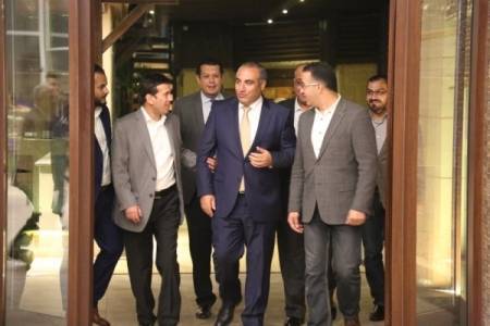 الفراعنه يولم على شرف امين عمان .. صور