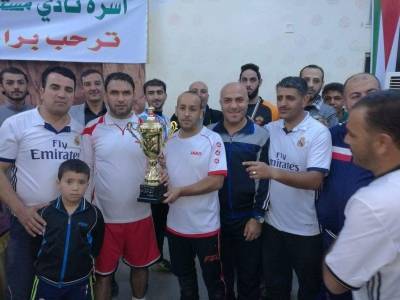 نشامى الأبيض يظفر بكأس بطولة نادي منجم الحسا لخماسي الكرة