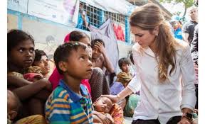 الإعلام الغربي تحدث عنها ..صور مريرة شاهدتها جلالتها وقالت :قصص مفجعة