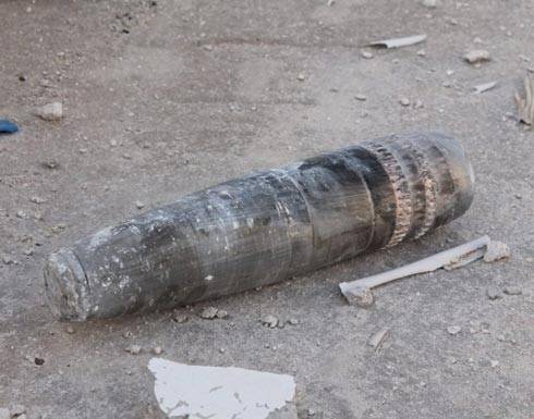 العثور على شظايا في مزرعة في الرمثا