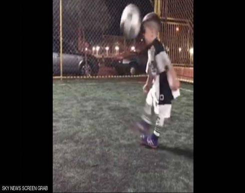 10 ملايين مشاهدة لمهارات الطفل الأعجوبة ( فيديو )