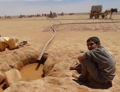 وفاة طفلين في الركبان