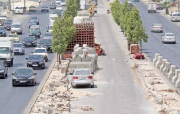 أول إصابة بسبب نفق الصحافة