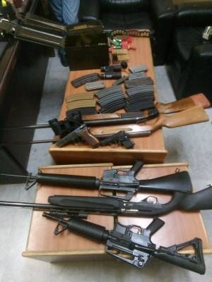 الأمن الوقائي يضبط كميات كبيرة من الأسلحة وسط العاصمة ..