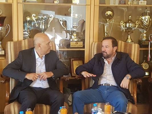 مالوش يزور شباب الأردن لعرض استراتيجية التطوير