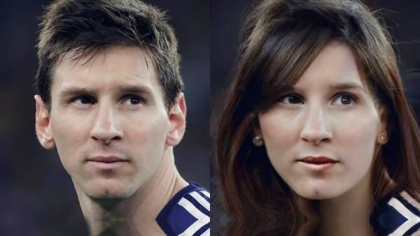 ماذا لو كان أشهر نجوم كرة القدم نساء؟  (فيديو طريف)