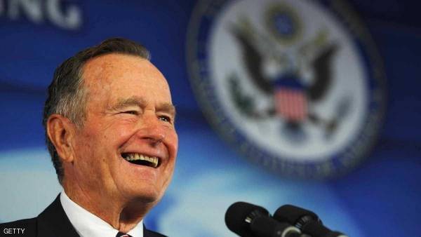 بوش الأب يسجل سابقة في تاريخ أميركا