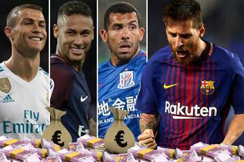 ميسي يتصدر قائمة اللاعبين الأعلى أجراً في العالم