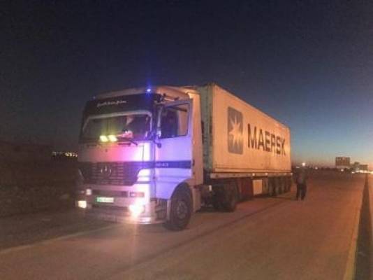 سرقة شاحنة جميد واختفاء سائقها (صور)