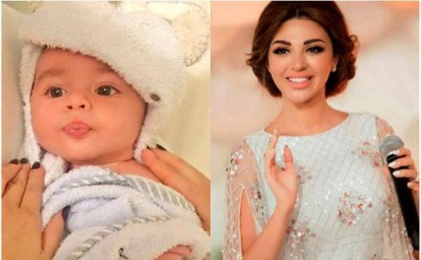 رغم منع عائلة زوجها.. ميريام فارس تنشر صورة أميرها الصغير صور