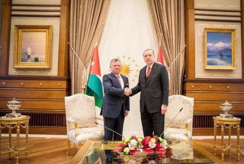 الملك وأردوغان يعقدان مباحثات ثنائية