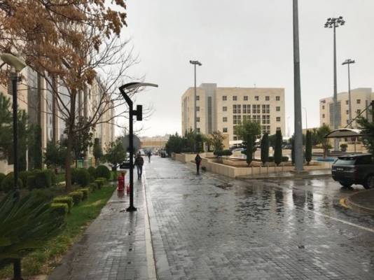 كميّات الأمطار المُسجّلة خلال المُنخفض الجوي الأخير