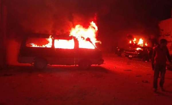 المفرق: 7 إصابات وحرق 6 سيارات بمشاجرة جماعية في الخالدية
