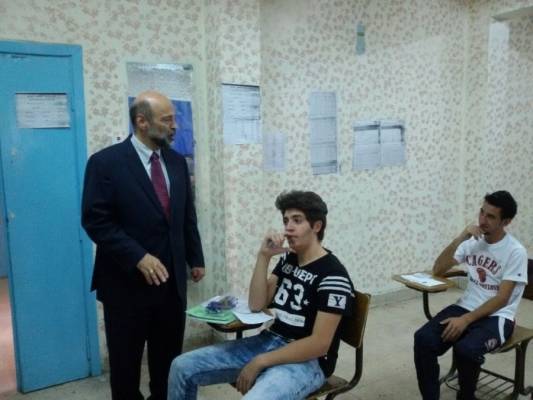 غرفتا عمليات في التربية لمتابعة امتحانات شتوية التوجيهي