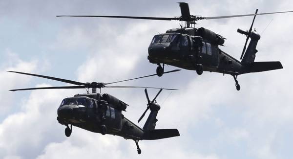 مروحيات أميركية تجلي عددا من قادة داعش في سوريا