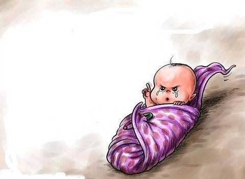 العثور على طفل لقيط في المفرق