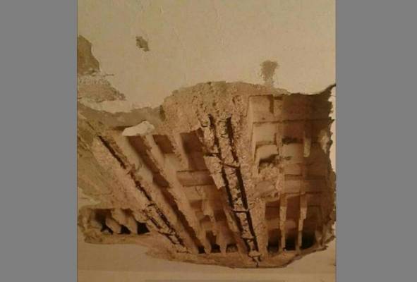 اصابة طفلين بانهيار سقف منزل في الاغوار