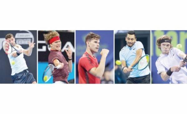 5 شبان يطمحون للتألق في بطولة أستراليا المفتوحة