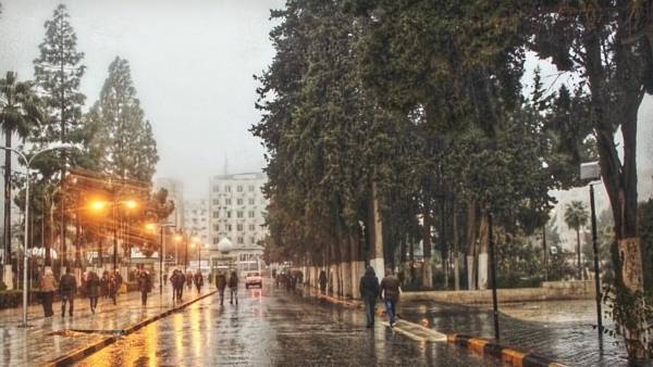 مُنخفض جوي عميق مساء الخميس وثلوج على المرتفعات (اسماء المناطق)