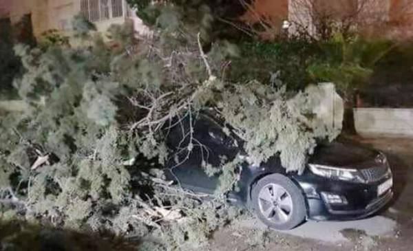 89 إصابة بحوادث مختلفة خلال المنخفض