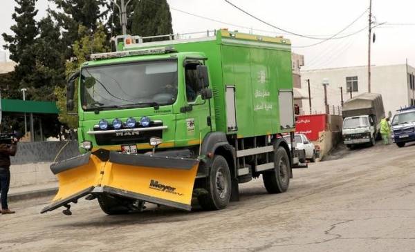 أمانة عمان تعلن حالة الطوارئ القصوى للتعامل مع المنخفض