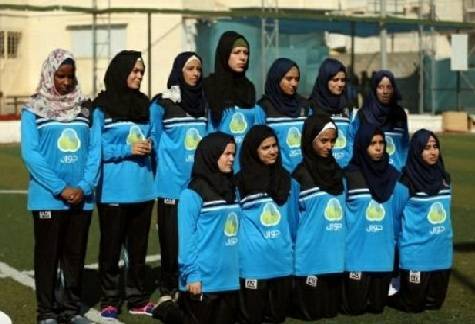 حماس تمنع النساء من حضور مباراة كرة قدم في غزة