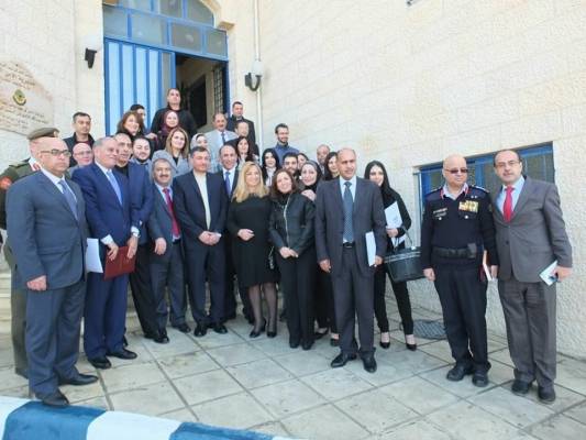 حقوق الانسان ينظم زيارة لمديرية مكافحة المخدرات