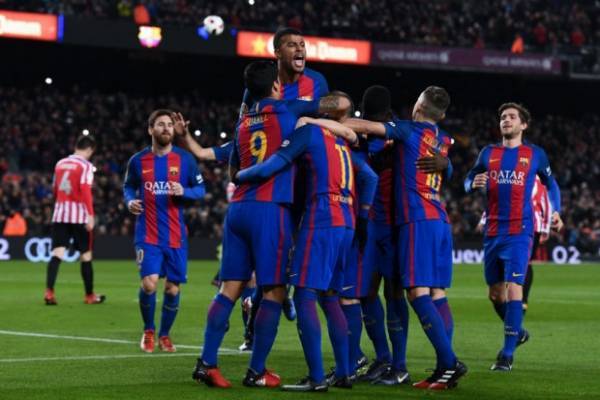 برشلونة لنهائي كأس الملك