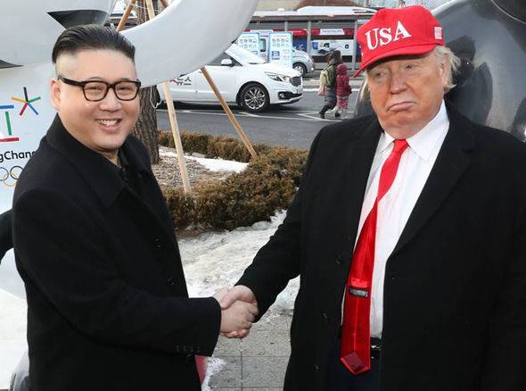 شاهد.. طرد ترامب وكيم من أولمبياد 2018!