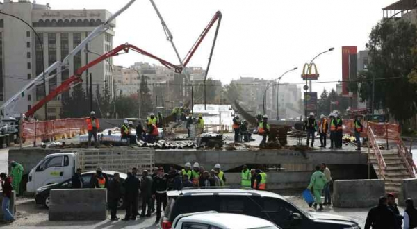 إنجاز 60 من مشروع نفق الصحافة..صور