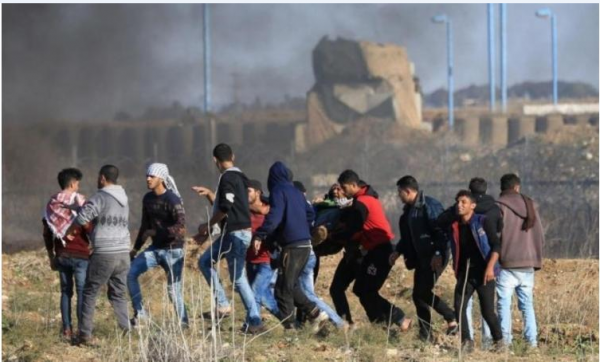 شهيد متأثرا بجراحه بمواجهات مع الاحتلال بغزة