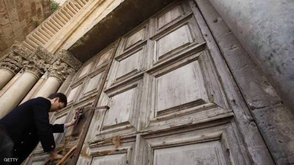 كنيسة القيامة تغلق أبوابها احتجاجا على ضرائب إسرائيل