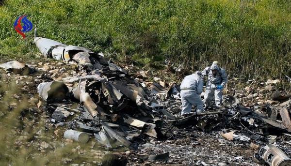 الاحتلال یکشف عن سبب جديد لإسقاط دمشق طائرة الـF16