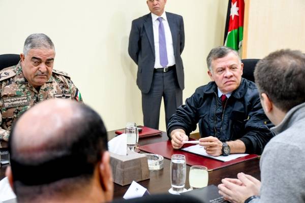 الملك يفتتح الموقع الجديد لمعسكر التدريب المشترك