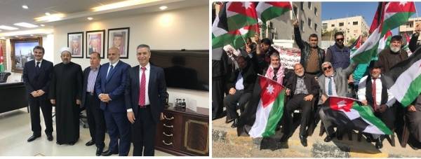 د.ابو البصل يفك عقدة دامت 18 يوم ..وجمعية وكلاء السياحة والسفر تعلق اعتصامها