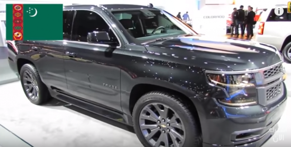 رئيس دولة تركمانستان يحظر السيارات باللون الأسود لهذا السببشاهد الفيديو