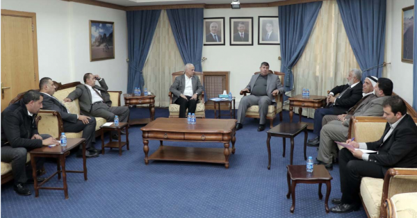 فلسطين النيابية تلتقي أمين عام الخيرية الهاشمية