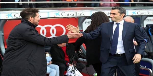 سيميوني: لو ارتدى ميسي قميص أتلتيكو مدريد لانتصرنا