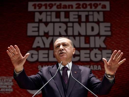 أردوغان: عفرين تحت حصار تركيا وقواتنا تدخلها «في أي لحظة»