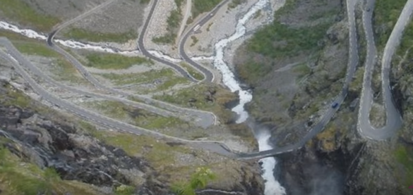 بالفيديو شاهد أخطر طرق في العالم