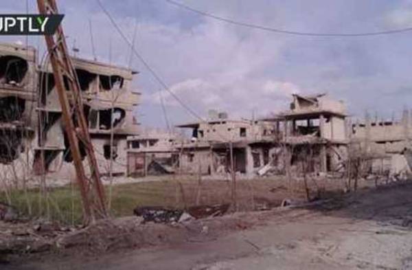 شاهد بالفيديو.. الجيش السوري ينجح في عزل المسلحين في الغوطة