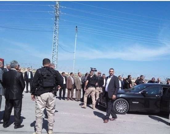 شاهد لحظة تفجير موكب رئيس الوزراء الفلسطيني في غزة