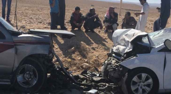 11 اصابة بحادثي تصادم في اربد والكرك