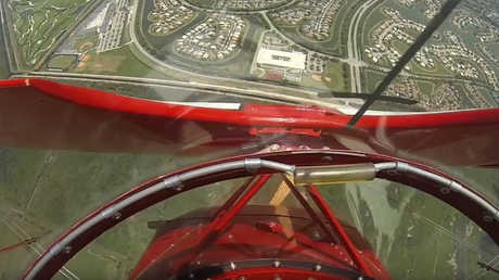 شاهد لحظات مرعبة بكاميرا طيار