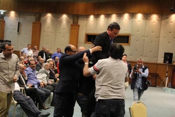 صور من انتخابات نقابة الفنانين في عرسهم الانتخابي