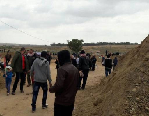 مسيرة العودة الكبرى في فلسطين لحظة بلحظة (صور)